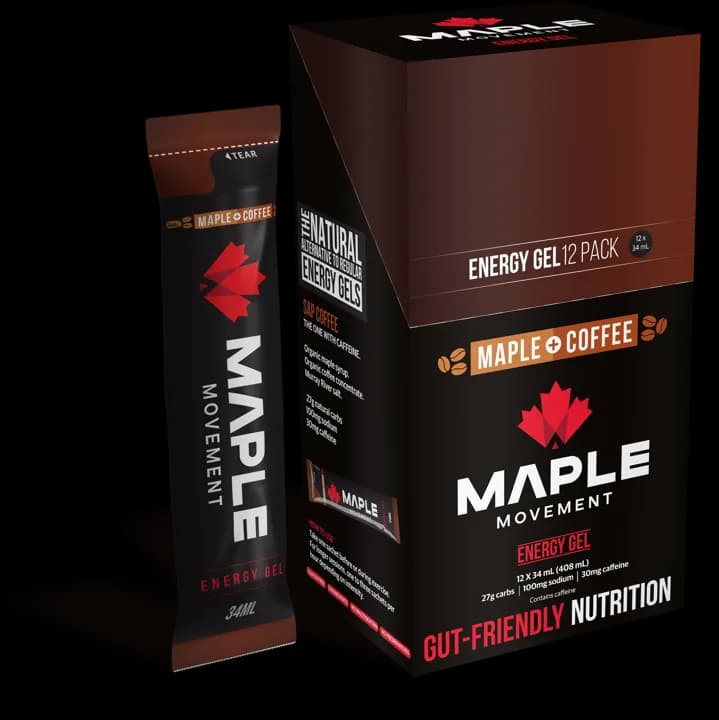 Maple Movement Coffee energy gels