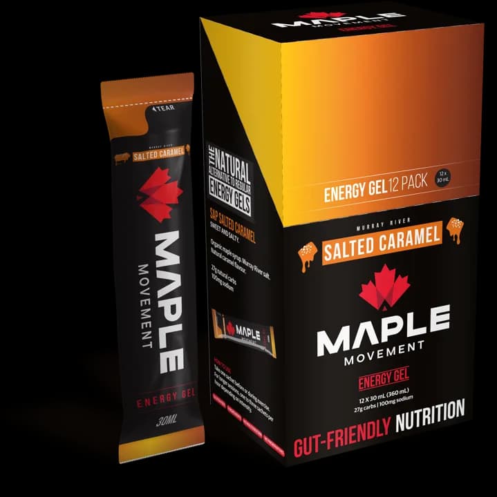 Maple Movement Salted Caramel energy gels